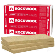 PŁYTY ZE SKALNEJ WEŁNY MINERALNEJ SUPERROCK GRUBOŚĆ 180 MM 1000/600 1,8 M2/OPAKOWANIE ROCKWOOL