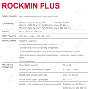 PŁYTY Z WEŁNY MINERALNEJ ROCKMIN PLUS GRUBOŚĆ 140 MM 1000/610 4,27 M2 W OPAKOWANIU ROCKWOOL