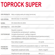 WEŁNA MINERALNA TOPROCK SUPER GRUBOŚĆ 150 MM ROLKA 2,4 M2 PALETA 35 OPAKOWAŃ ROCKWOOL