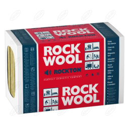 PŁYTY Z WEŁNY MINERALNEJ ROCKTON GRUBOŚĆ 50 MM 1000/610 7,32 M2/OPAKOWANIE ROCKWOOL