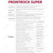PŁYTY Z WEŁNY MINERALNEJ FRONTROCK SUPER GRUBOŚĆ 200 MM 1000/600 OPAKOWANIE/1,2 M2 PALETA/14,4 M2 ROCKWOOL