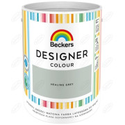 FARBA LATEKSOWA DESIGNER COLOUR MAT  HEALING GREY 5L BECKERS