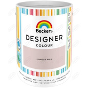 FARBA LATEKSOWA DESIGNER COLOUR MAT POWDER PINK 5L BECKERS