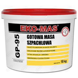 GOTOWA MASA SZPACHLOWA GP-95 18 KG EKO-MAS