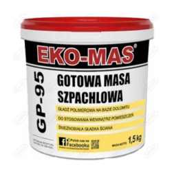 GOTOWA MASA SZPACHLOWA GP-95 1,5 KG EKO-MAS