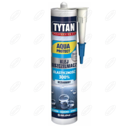 KLEJ USZCZELNIACZ 280 ML BEZBARWNY AQUA PROTECT TYTAN