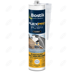 KLEJ USZCZELNIACZ PU-811 FLEXPRO CZARNY 300 ML BOSTIK