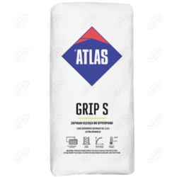 ZAPRAWA KLEJOWA DO STYROPIANU GRIP S 25 KG PALETA 48 SZTUK ATLAS