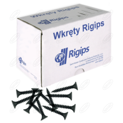 WKRĘT GIPS-ALUMINIUM TN 3,5 X 25 MM 1000 SZTUK RIGIPS