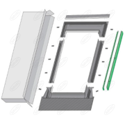 ZESTAW PROFILI EKB 118 CM FAKRO