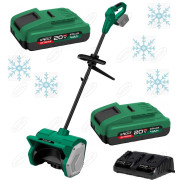 ODŚNIEŻARKA AKUMULATOROWA S-VOLT + 2 x BATERIA 4A+ ŁADOWARKA ZESTAW STALCO