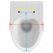 Deska sedesowa Duschy Soft Junior biały polipropylen