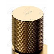 Bateria umywalkowa stojąca Omnires Contour złoty