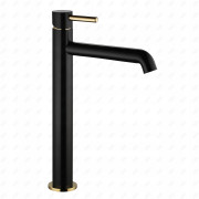 Bateria umywalkowa stojąca Omnires czarny