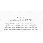 Bateria umywalkowa podtynkowa Omnires Parma grafitowy