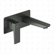 Bateria umywalkowa podtynkowa Omnires Parma grafitowy