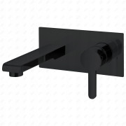 OMNIRES DARLING | Bateria umywalkowa podtynkowa czarna, elegancki design, oszczędność wody