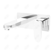 Bateria umywalkowa podtynkowa Omnires siena chrom