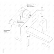 OMNIRES PARMA PM7415CRB | Bateria umywalkowa podtynkowa biała/chrom, minimalistyczny design, oszczędność wody