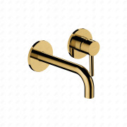 OMNIRES Y Y1215HGL | Bateria umywalkowa podtynkowa złota PVD, oszczędność wody, nowoczesny design