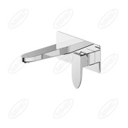 Bateria umywalkowa podtynkowa Omnires siena chrom