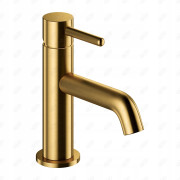 Bateria umywalkowa stojąca Omnires złoty