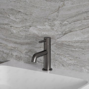 OMNIRES Y Y1210NGR | Nowoczesna bateria umywalkowa stojąca grafit