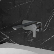 Bateria umywalkowa podtynkowa Omnires HUDSON chrom