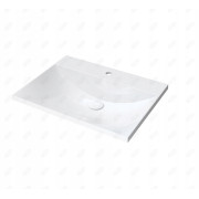 OMNIRES NAXOS M+ umywalka meblowa 60x46 cm | Biała, kompozytowa, nowoczesny design