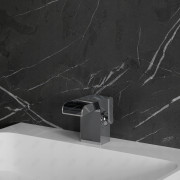 Bateria umywalkowa stojąca Omnires Cascade chrom