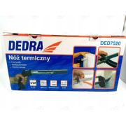 NÓŻ TERMICZNY DO STYROPIANU 220 W MAX 420 ST.C DED7520 DEDRA