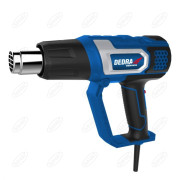 OPALARKA 2000 W LCD 4 DYSZE WALIZKA Z AKCESORIAMI DEDRA DED7978