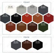 RAFIL RADACH FARBA NA DACH CZARNY POŁYSK 9005 5L