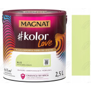 Farba lateksowa ścienna Magnat 2,5 l Pistacjowa Zieleń mat