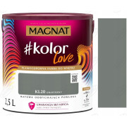 Farba lateksowa ścienna Magnat 2,5 l Grafitowy mat