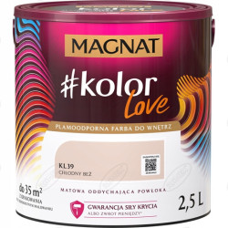 Farba lateksowa ścienna Magnat 2,5 l mat