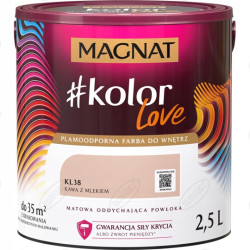 Farba lateksowa ścienna Magnat 2,5 l mat