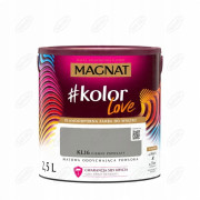 Farba lateksowa ścienna Magnat 2,5 l Ciemny popielaty mat