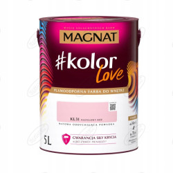 Farba lateksowa ścienna Magnat LOVE 5 l KL31 PASTELOWY RÓŻ