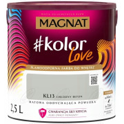 Farba lateksowa ścienna Magnat 2,5 l Chłodny Beton mat