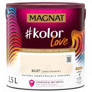 Farba lateksowa ścienna Magnat 2,5 l Lekko Kremowy mat