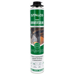 Piana montażowa poliuretanowa pistoletowa Stalco PUP 23, niskoprężna, uniwersalna, 750 ml