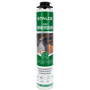 Piana montażowa poliuretanowa pistoletowa Stalco PUP 23, niskoprężna, uniwersalna, 750 ml